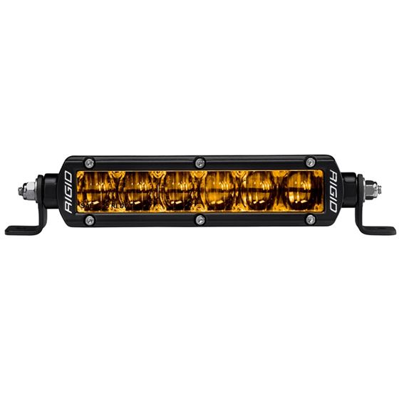 SAE J583 Compliant Selective Yellow Fog Light Pair Sr-Series Pro 6 Inch Street Legal Surface Mount 3