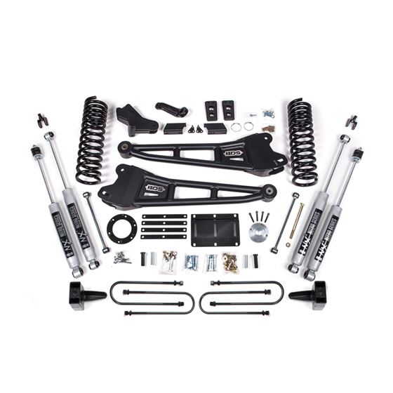 2013-2018 Ram 3500 4wd 5.5in. Radius Arm Lift Kit Gas with OEM air suspension (2105H)