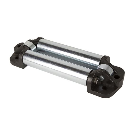 Winch Fairlead Roller 4-Way Black