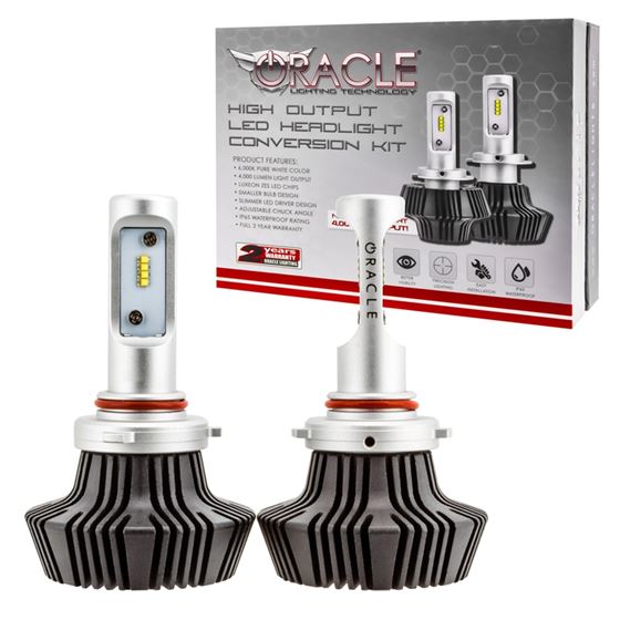 ORACLE 9005 4000 Lumen LED Headlight Bulbs (Pair) 2