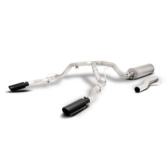 Dual Split Exhaust System