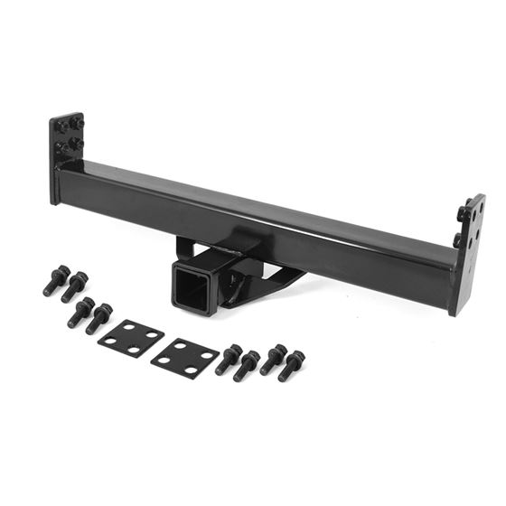 2 Inch Hitch for XHD Rear Bumper; 76-06 Jeep CJ/Wrangler YJ/TJ