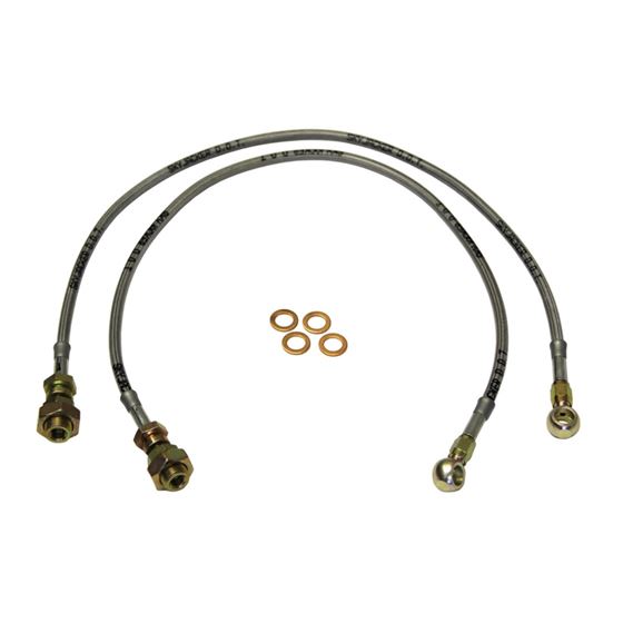 Stainless Steel Brake Line 7078 ChevyGMC SuburbanPickup Front 8600 GVWR Or Greater Lift Height 34 In