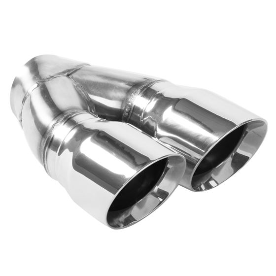 3in. Round Polished Exhaust Tip (35226) 1