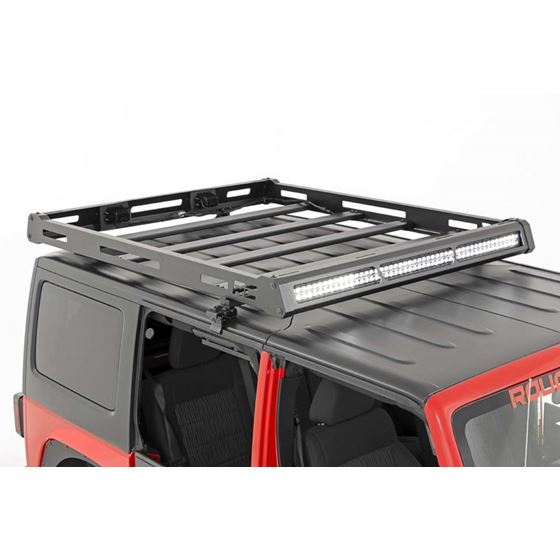Roof Rack Black Series Lights Jeep Wrangler JK/Wrangler Unlimited (07-18) (10615) 3