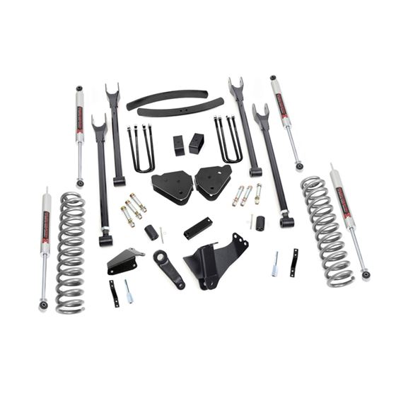 6 Inch Lift Kit - Gas - 4 Link - OVLDS - M1 - Ford Super Duty (05-07) (58140) 1