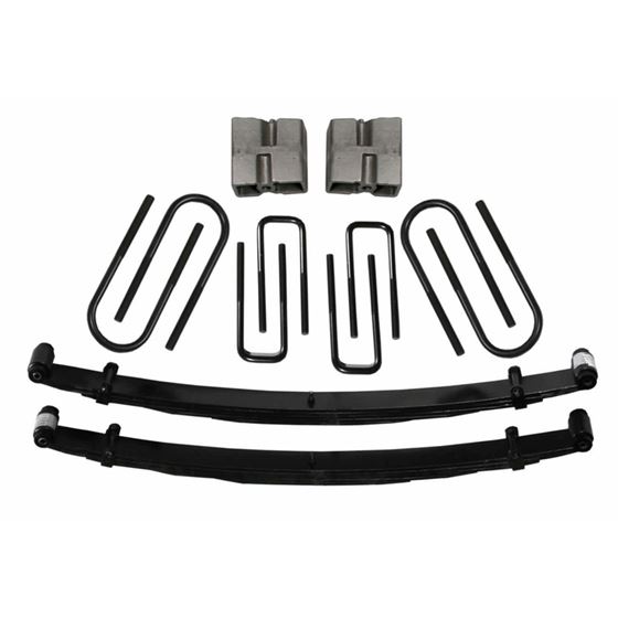Lift Kit 4 Inch Lift 7779 Ford F250 Includes Front Leaf Springs FrontRear U Bolt Kits Spring Bushing