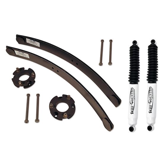 2 Inch Lift Kit 0919 Ford F150 4x4  2WD wRear Add A Leafs and SX8000 Shocks Tuff Country 1