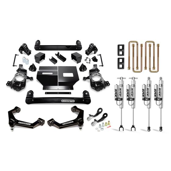 4-Inch Performance Lift Kit with Fox PS 2.0 IFP Shocks for 20-22 Silverado/Sierra 2500/3500 2WD/4WD