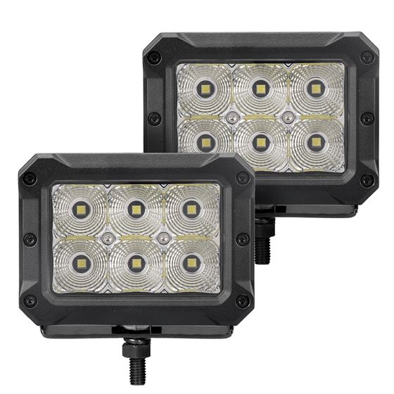 Bright Series Lights - Pair of 4x3 Rectangle Flood Light Kit (753003023FBS) 1