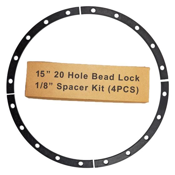 15&quot; Spacer Kit For 20 Hole Utv Beadlock Ring 1/8&quot; (4pcs.)