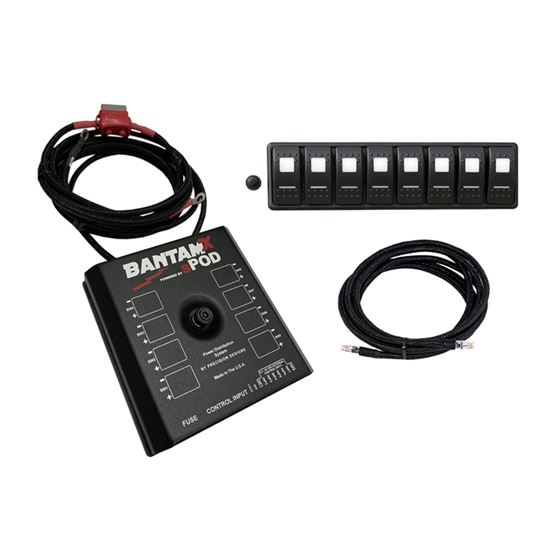 BantamX Modular w/ Amber LED with 84 Inch battery cables 1