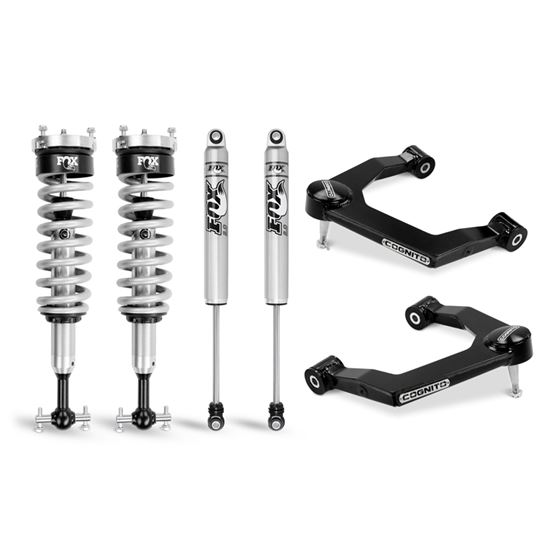 3-Inch Performance Uniball Leveling Kit With Fox PS Coilover 2.0 IFP Shocks 1