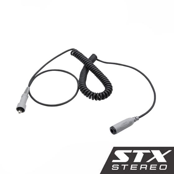 STX STEREO Headset or Helmet Extension Coil Cable 1