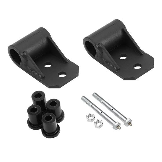 Jeep CJ7shackle Frame Mount for 212 Front Leaf Springs Includes Bushings and Greaseable Bolts 1
