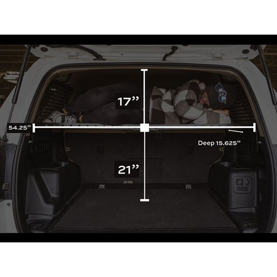 2010-2021 4Runner Interior Rear MOLLE Panel Single (Driver) (CR3595) 3