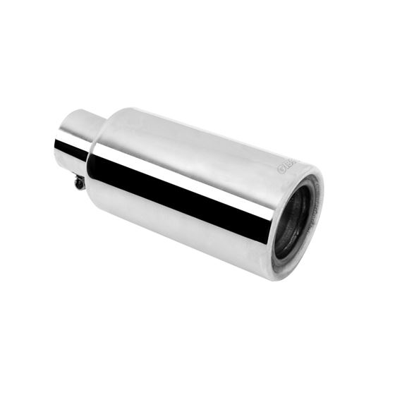 Stainless Rolled Edge Angle Muffler Quiet Tip 500659