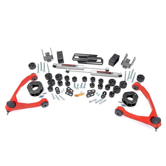 4.75 Inch Lift Kit Combo Chevy/GMC 1500 2WD (07-13) (254.20RED) 1