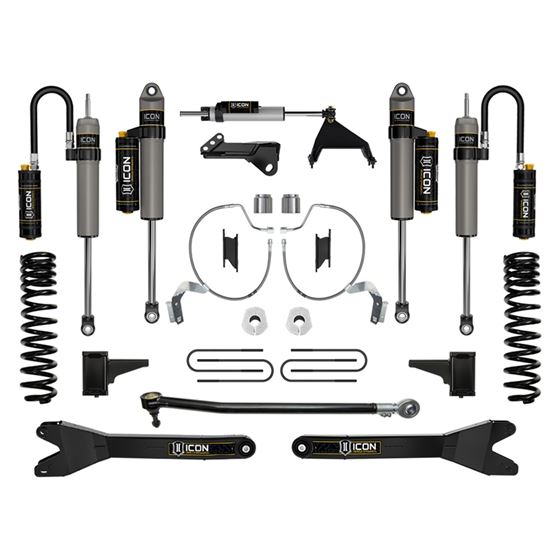 23-24 Ford F250/F350 4.5" Stage 5 Suspension System Diesel W/ Radius Arms (K64545R) 1