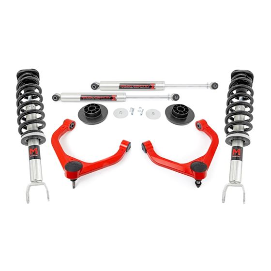 3 Inch Lift Kit M1 Struts/M1 Ram 1500 4WD (2012-2018 and Classic) (31240RED) 1