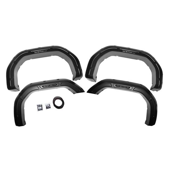 Fender Flares Defender GHR Forest GMC Sierra 2500 HD/Sierra 3500 HD (20-24) (A-G12011-GHR) 1