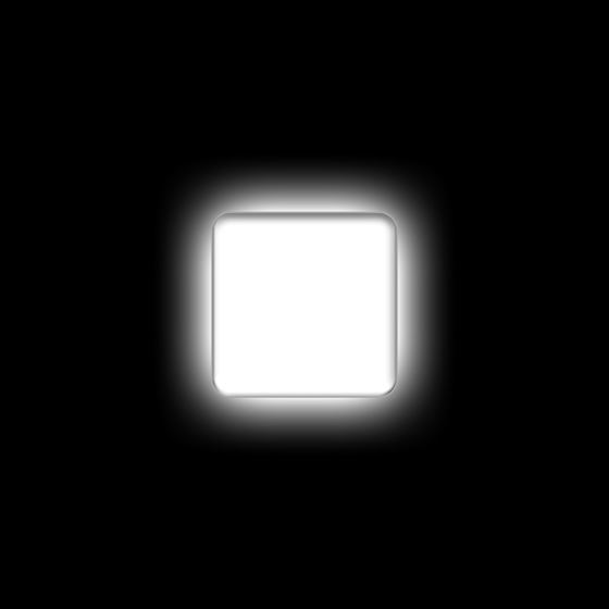 Universal Illuminated LED Letter Badges - Matte White Surface Finish - I (3140-I-001) 1