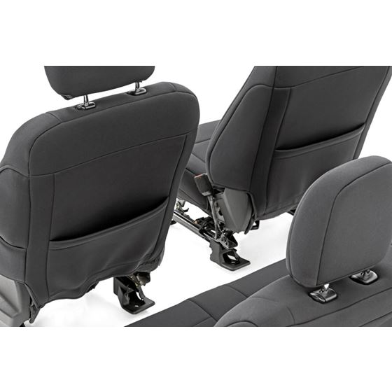 F150 Neoprene Front Seat Cover Black 1520 F150 XL XLT 3