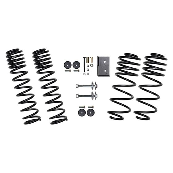 2.5 Inch Component Box With Dual Rate Long Travel Coil Springs 97-06 Jeep Wrangler TJ 1