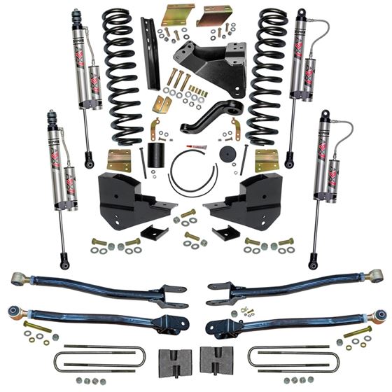 6 in. Lift Kit with 4-Link Conversion and ADX 2.0 Remote Reservoir Shocks (F236524K-X) 1
