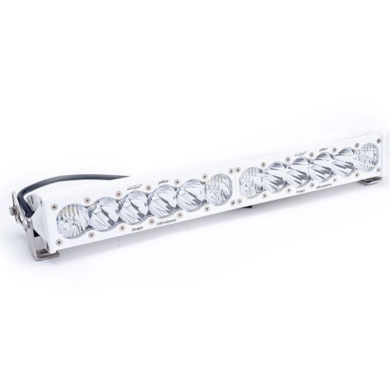 OnX6+ White Straight LED Light Bar (20 Inch Driving/Combo Clear) (452003WT) 1