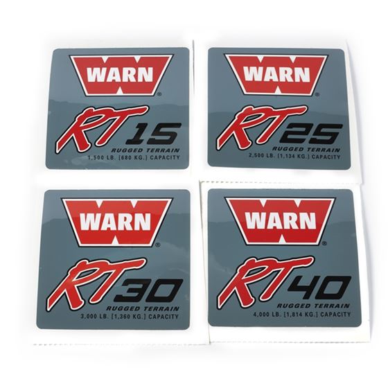 Warn Label Kit 77838 1