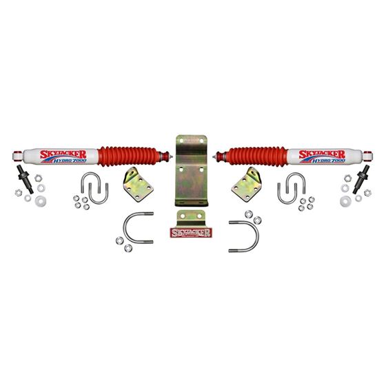 Steering Stabilizer Dual Kit Incl Steering Dampers Mounting Brackets Hardware Boots Sold Separately