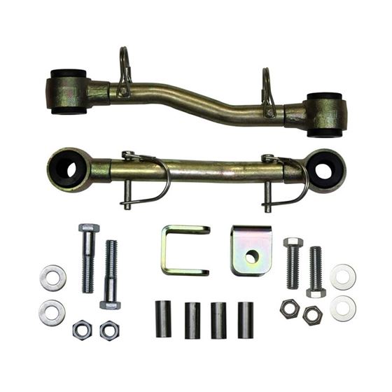 Sway Bar Extended End Links Disconnect Front Lift Height 34 Inch Double Black Rubber Bushings 8401 J