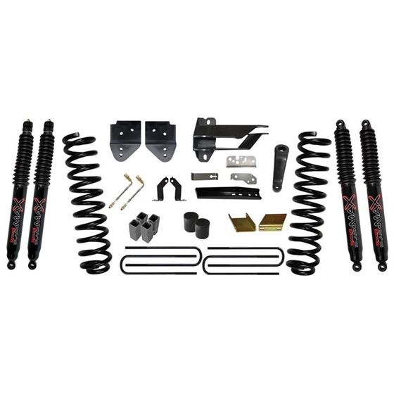 Lift Kit 6 Inch Lift 1719 Ford F350 Super Duty Includes Front Coil Springs Blocks Ubolts Bump Stop S