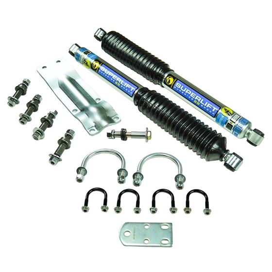 Dual Steering Stabilizer KitBil7391 GM 1234 Sld Axl6993 Ddg 1234 4WD 1