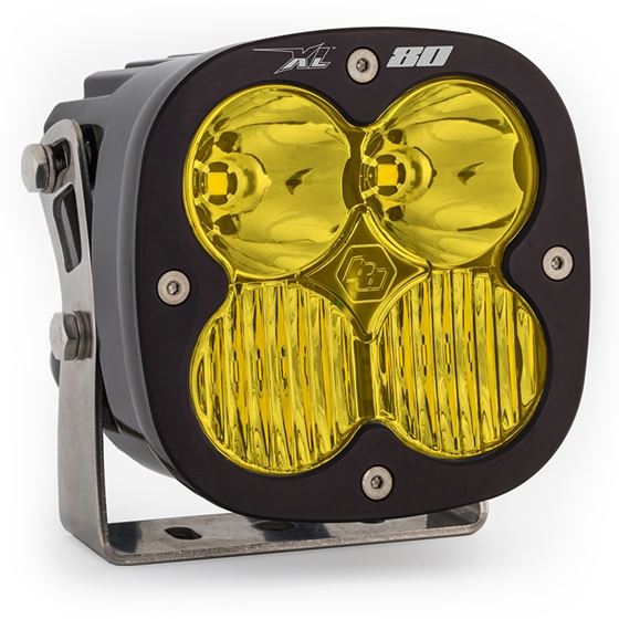 LED Light Pods Amber Lens Spot Each XL80 Driving/Combo 1