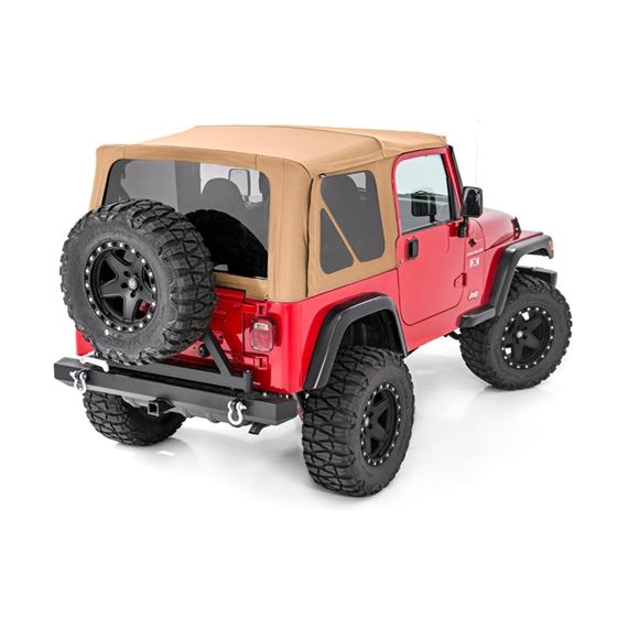 Soft Top Replacement Spice Full Doors Jeep Wrangler TJ 4WD (97-06) (RC85020.70) 1