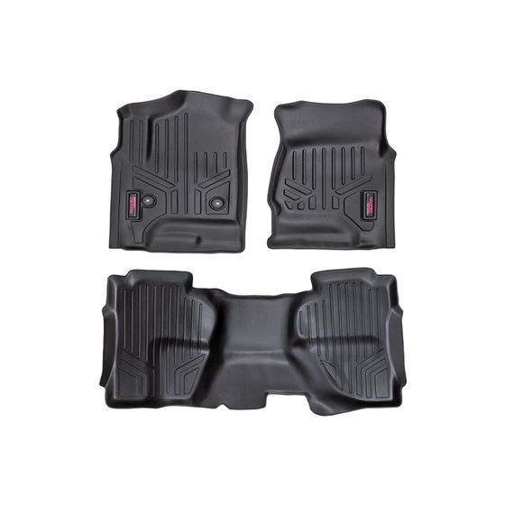 Floor Mats FR and RR Ext Cab Chevy/GMC 1500/2500HD/3500HD 2WD/4WD (M-21412) 1