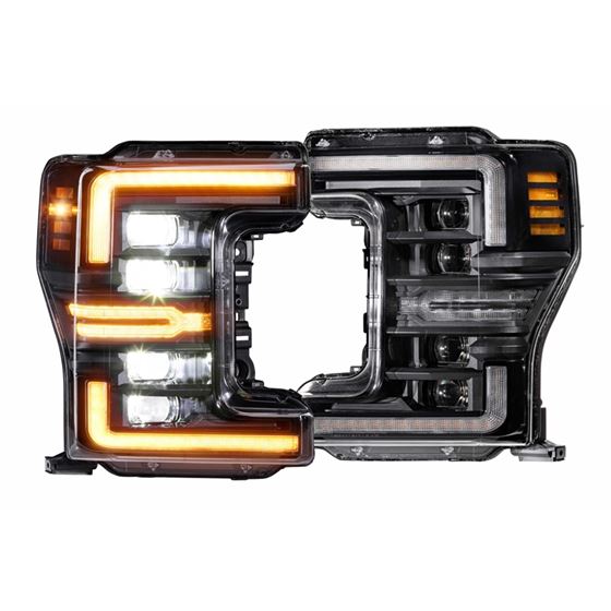 XB LED Headlights: Ford Super Duty (17-19) (Pair / Amber DRL) (GEN 2) (LF503.2-A-ASM) 1