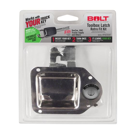 BOLT Toolbox Latch GM Center Cut