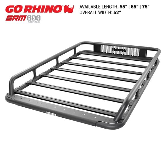 Go Rhino SRM600 Series Tubular Rack 1