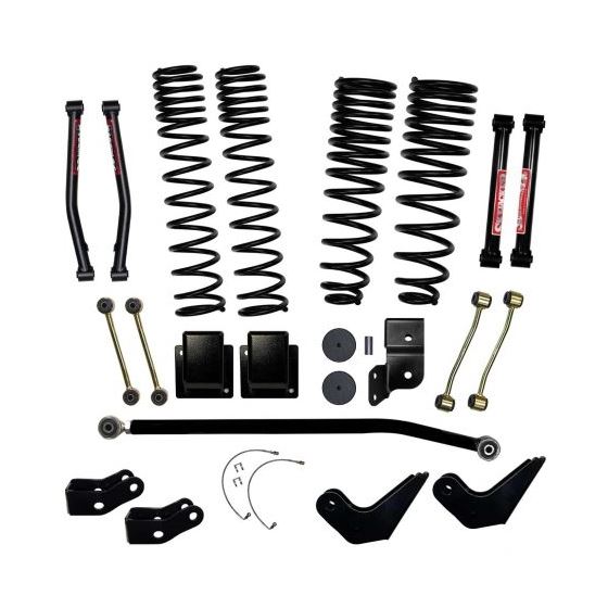 4.5 Inch Dual Rate Long Travel Coil Spring Lift Kit with Shock Extensions 1