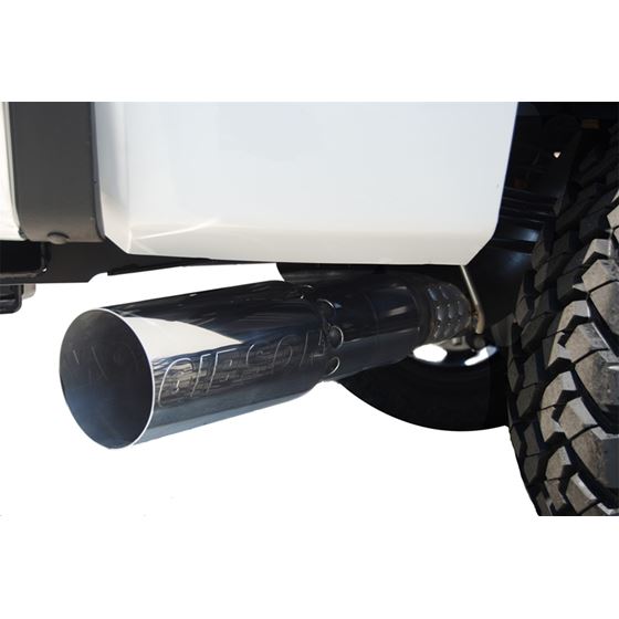 Filter Back Single Exhaust System Stainless 1