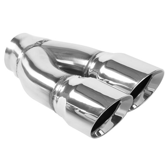 3in. Round Polished Exhaust Tip (35227) 1