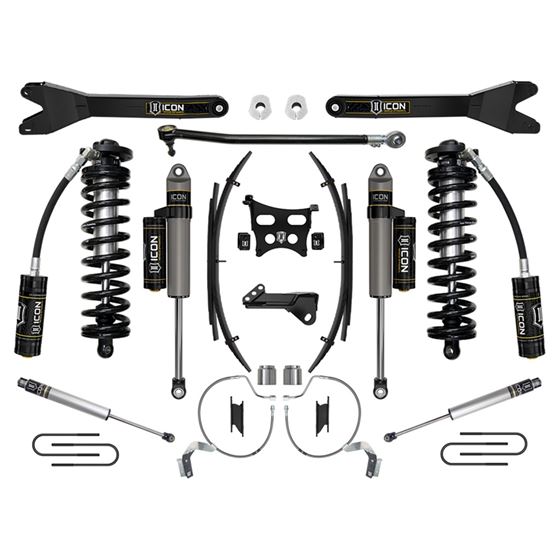 23-24 Ford F250/F350 4-5.5" Stage 4 Coilover Conv Sys Radius Arm/Expansion Packs (K63174RL) 1