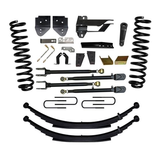 Class II Lift Kit 85 Inch Lift Includes Front Coil Springs Rear Leaf Springs Adjustable 4Links 1719