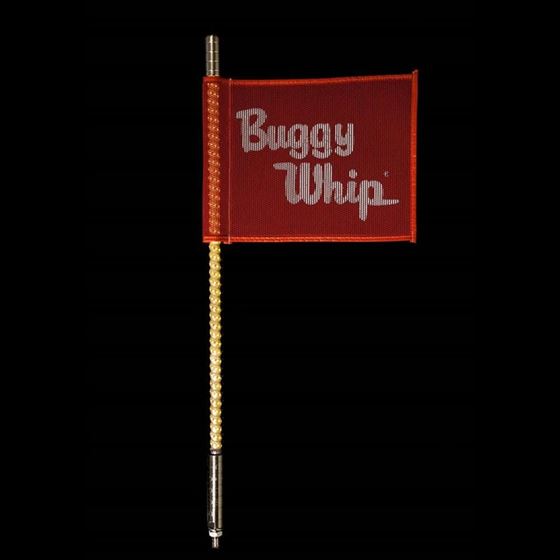 Buggy Whip 8 Amber LED Whip Threaded 1
