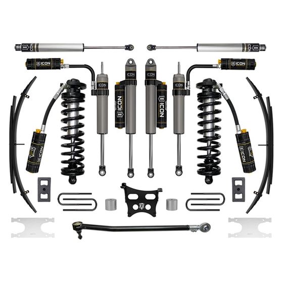 23 Ford F250/F350 2.5-3" Stage 5 Coilover Conversion System W/ Expansion Packs (K63165L)