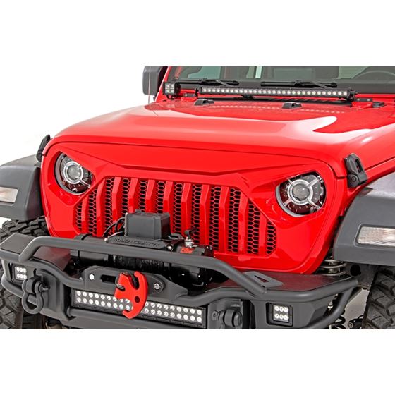 9 Inch DRL Halo LED Headlights DOT Approved Jeep Gladiator JT/Wrangler JL (18-24) (RCH5300) 3