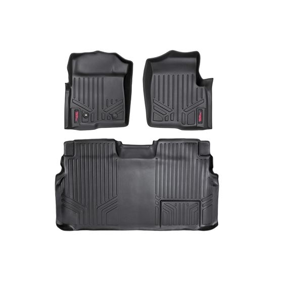 Floor Mats FR and RR 1 Ret Hook Ford F-150 2WD/4WD (2009-2012) (M-50912) 1